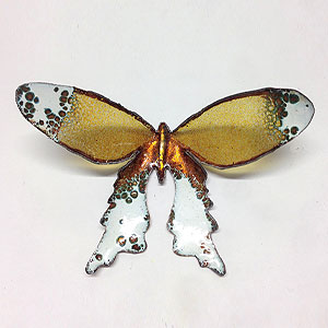 Image of enamelled butterfly